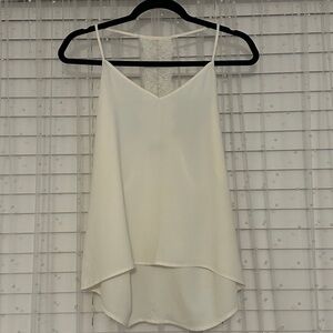 White Sleeveless Top